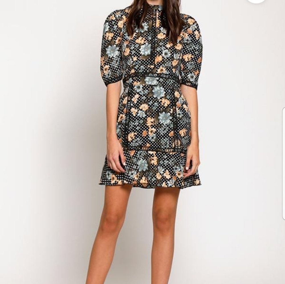 SALE NWT Walter Baker Querida Floral Dress Size 4